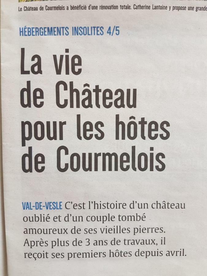 Chateau De Courmelois Champagne Guest House Val de Vesle Εξωτερικό φωτογραφία
